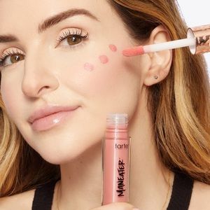 Tarte Maneater Blush & Glow Liquid Blush Plump in Buffed Pink BNIB